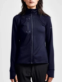 Craft Sportswear Mellanlager & Fleece|Mellanlager^ADV Explore Light Midlayer W Navy