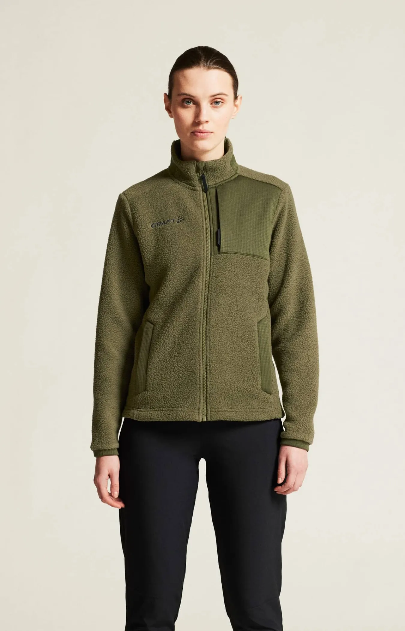 Craft Sportswear Mellanlager & Fleece|Mellanlager^ADV Explore Pile Fleece Jacket W Rift