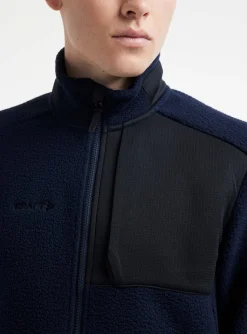 Craft Sportswear Mellanlager & Fleece|Mellanlager^ADV Explore Pile Fleece Jacket M Blaze/Black