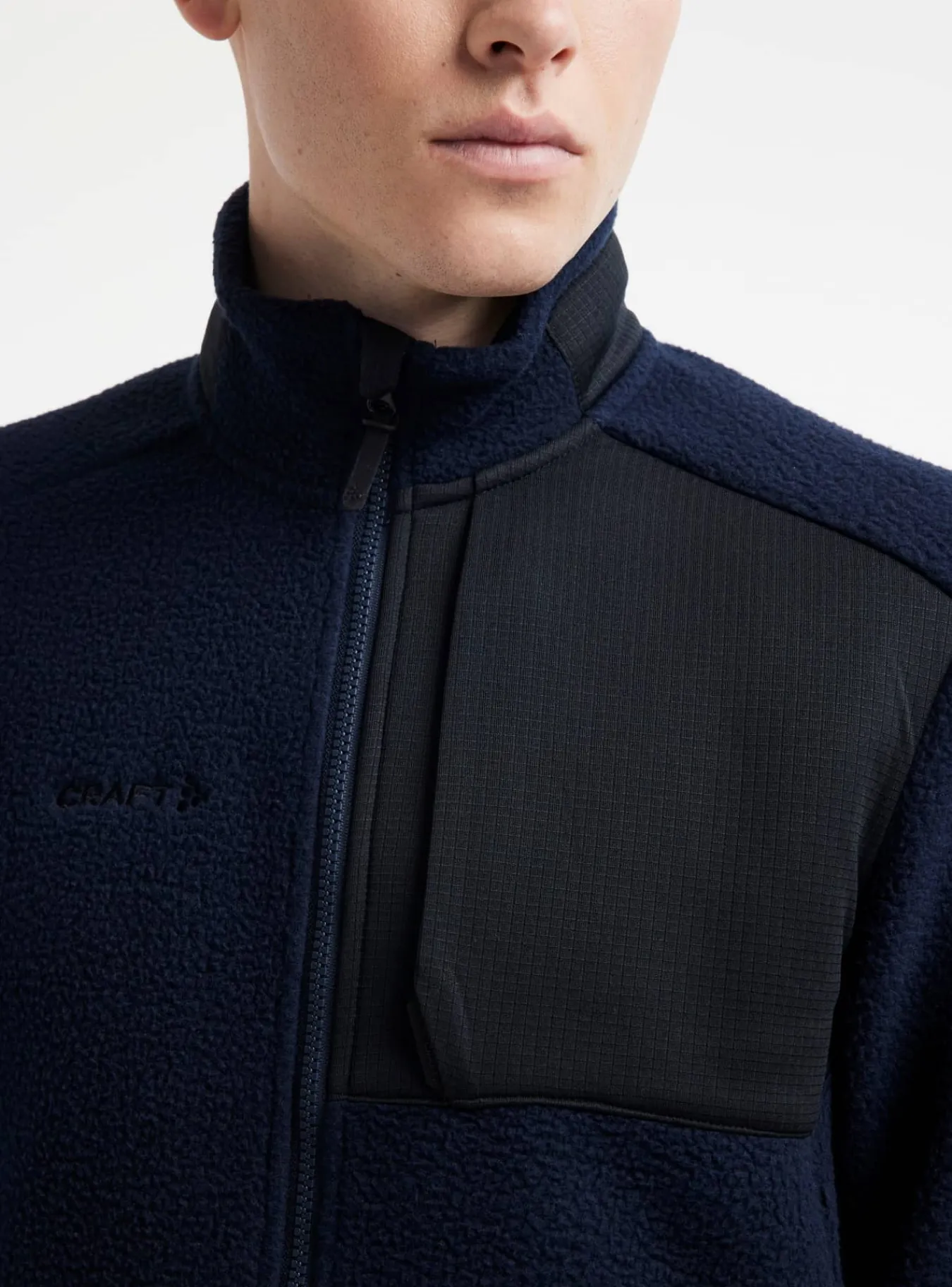 Craft Sportswear Mellanlager & Fleece|Mellanlager^ADV Explore Pile Fleece Jacket M Blaze/Black