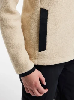 Craft Sportswear Mellanlager & Fleece|Mellanlager^ADV Explore Pile Fleece Jacket W Ecru-Black