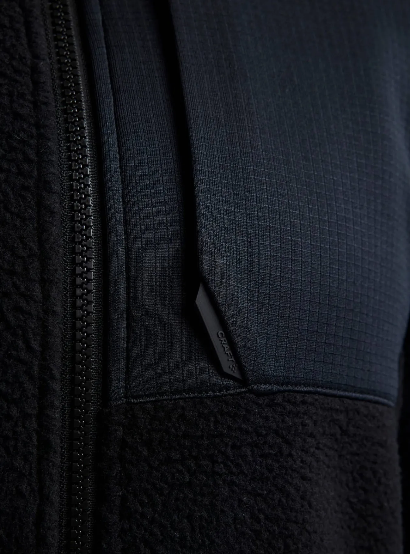 Craft Sportswear Mellanlager & Fleece|Mellanlager^ADV Explore Pile Fleece Jacket W Black