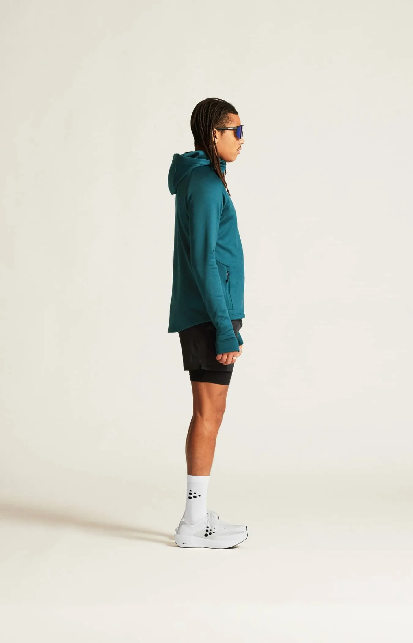 Craft Sportswear Mellanlager & Fleece|Mellanlager^ADV Explore Power Fleece Hood Jacket M Alfa