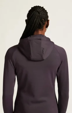 Craft Sportswear Mellanlager & Fleece|Mellanlager^ADV Explore Power Fleece Hood Jacket W Dk Plum