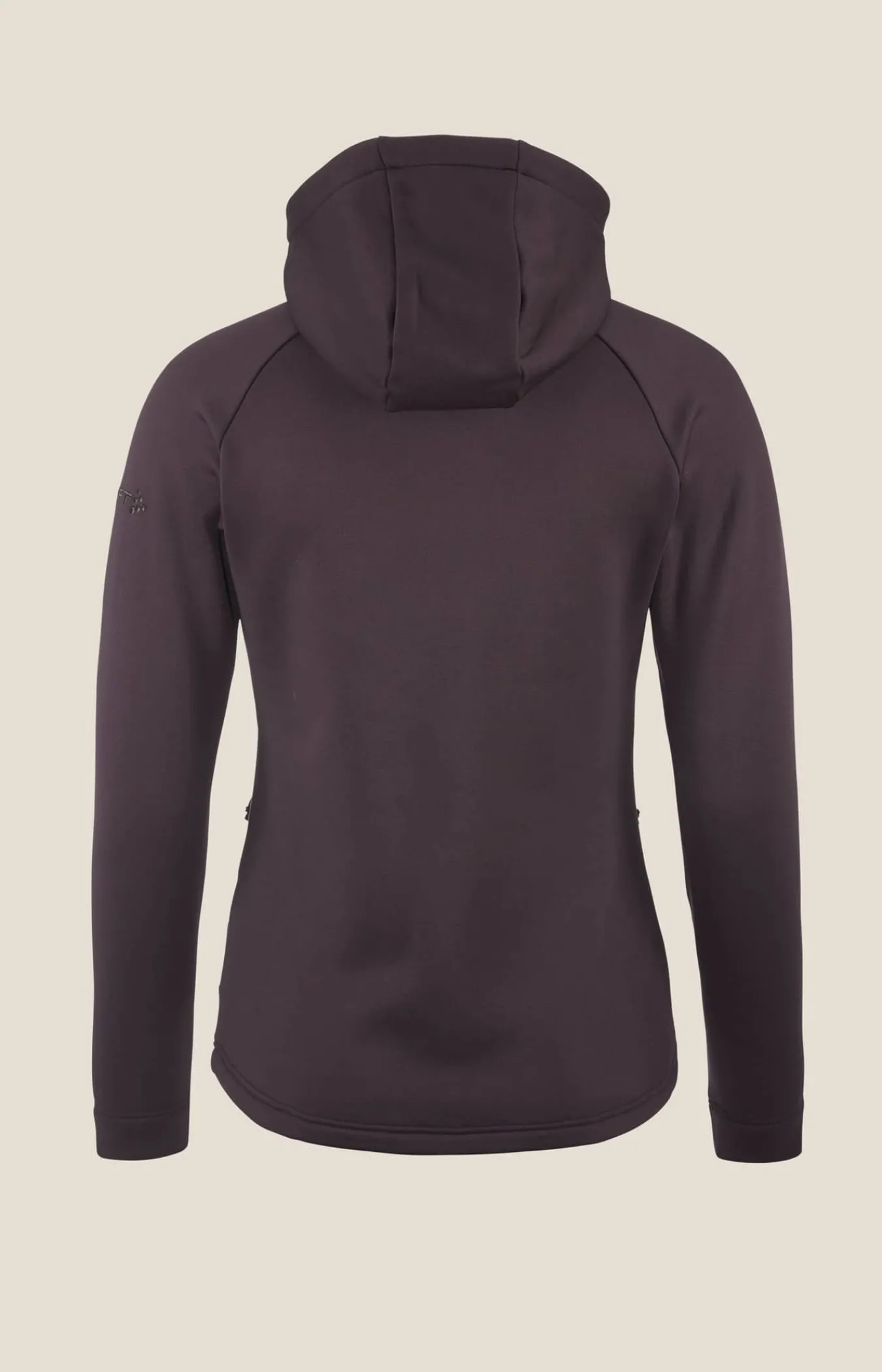 Craft Sportswear Mellanlager & Fleece|Mellanlager^ADV Explore Power Fleece Hood Jacket W Dk Plum