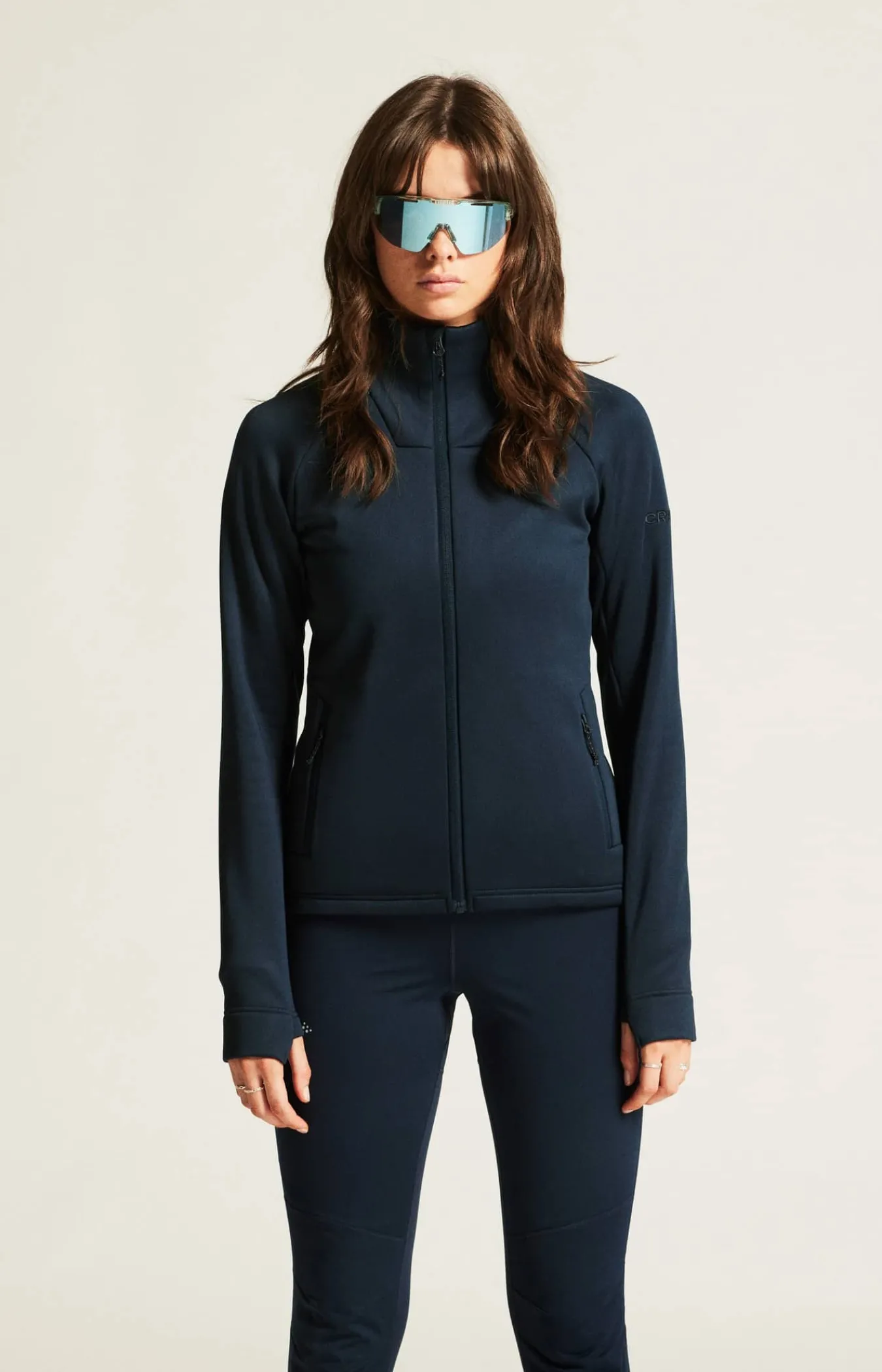 Craft Sportswear Mellanlager & Fleece|Mellanlager^ADV Explore Power Fleece Jacket W Blaze