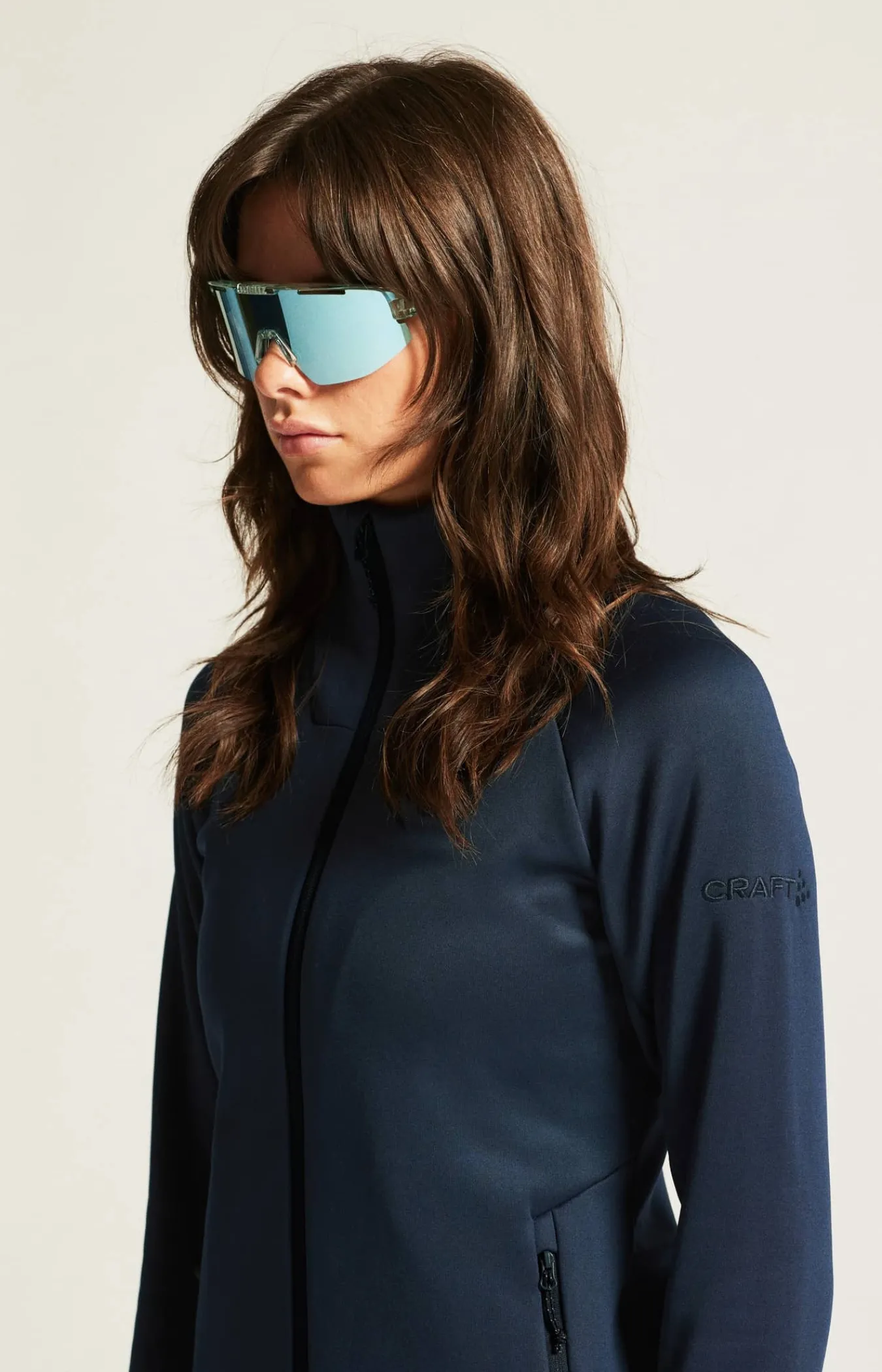 Craft Sportswear Mellanlager & Fleece|Mellanlager^ADV Explore Power Fleece Jacket W Blaze
