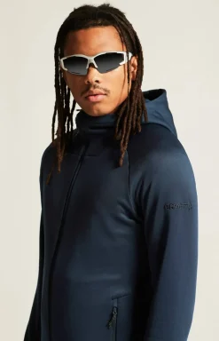 Craft Sportswear Mellanlager & Fleece|Mellanlager^ADV Explore Power Fleece Hood Jacket M Blaze