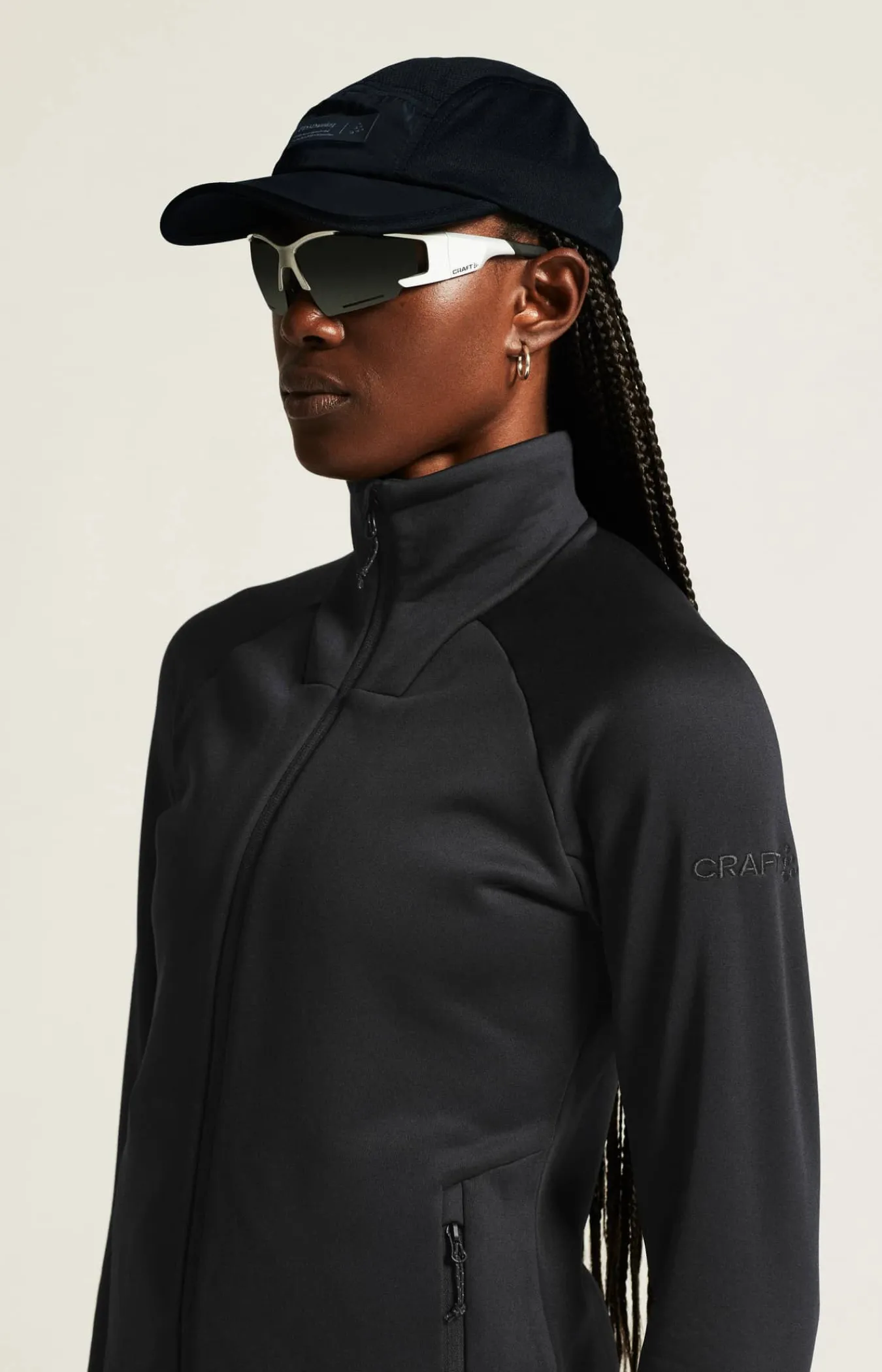 Craft Sportswear Mellanlager & Fleece|Mellanlager^ADV Explore Power Fleece Jacket W Black
