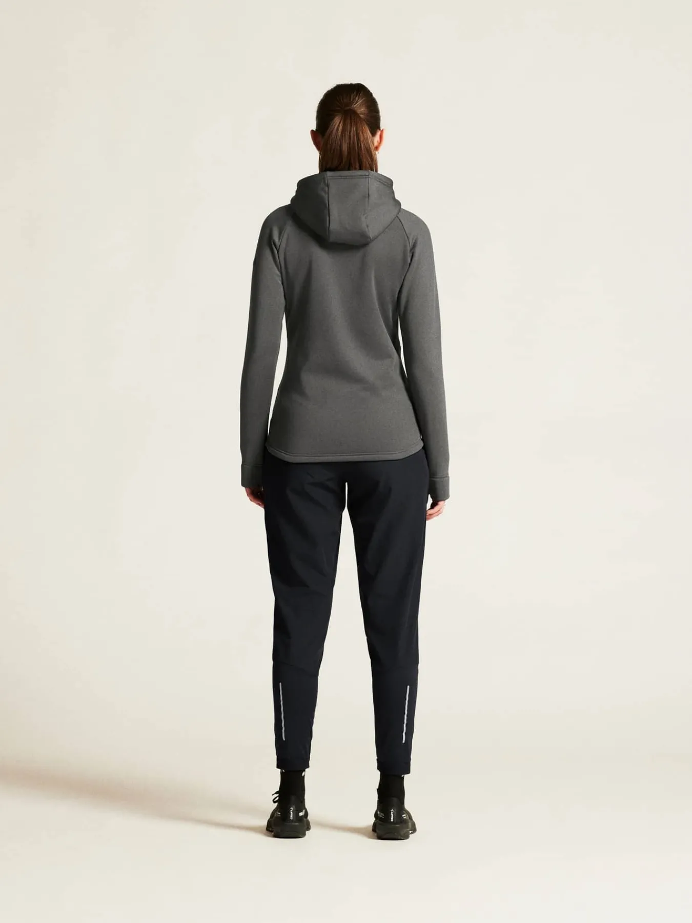 Craft Sportswear Mellanlager & Fleece|Mellanlager^ADV Explore Power Fleece Hood Jacket W Granite