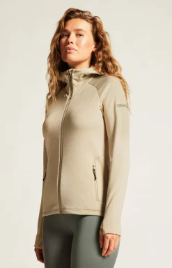 Craft Sportswear Mellanlager & Fleece|Mellanlager^ADV Explore Power Fleece Hood Jacket W Hay