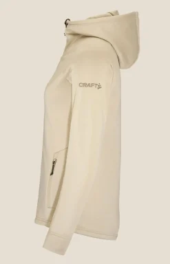 Craft Sportswear Mellanlager & Fleece|Mellanlager^ADV Explore Power Fleece Hood Jacket W Hay