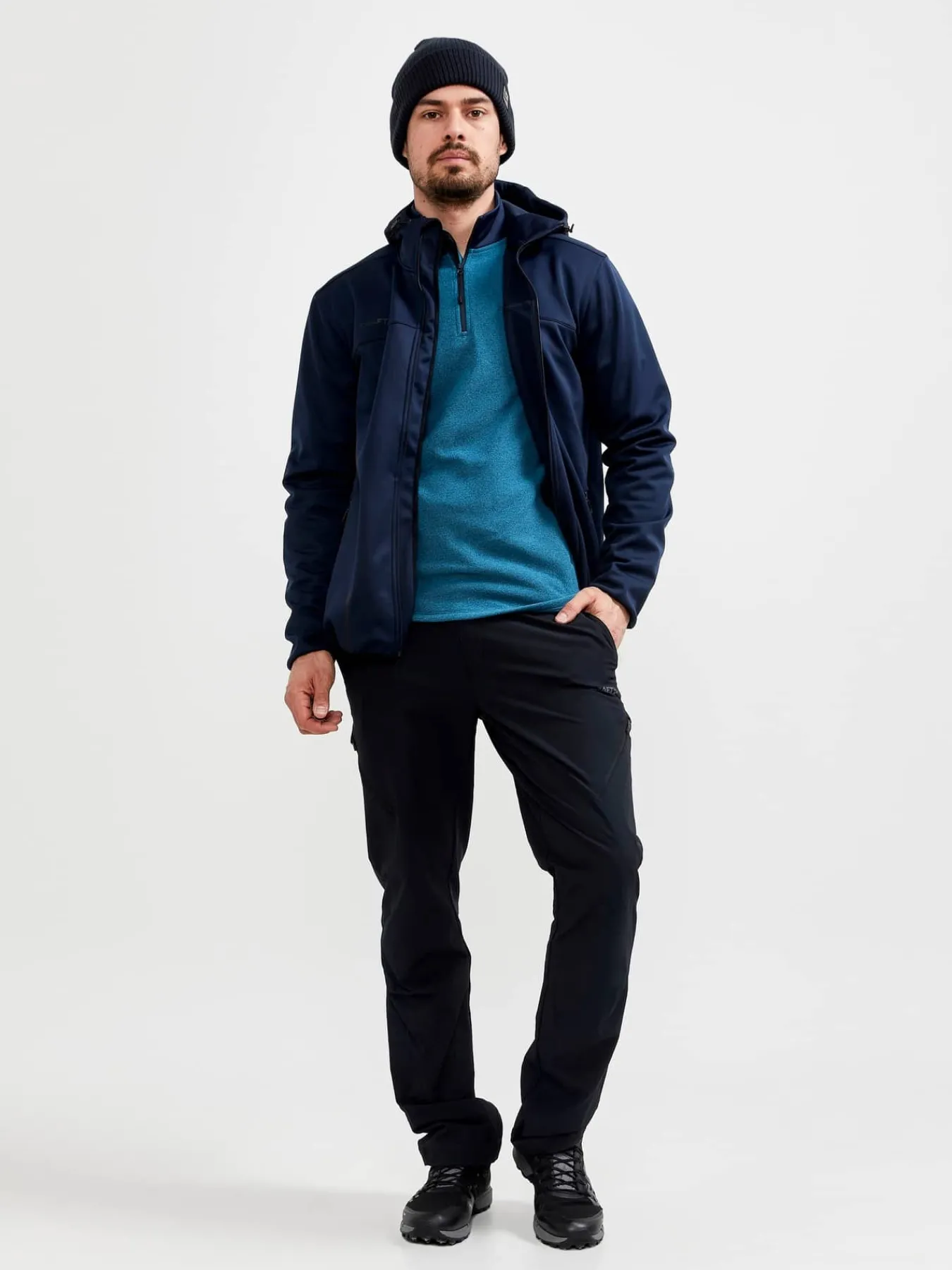 Craft Sportswear Jackor & Västar^ADV Explore Soft Shell Jacket M Blaze