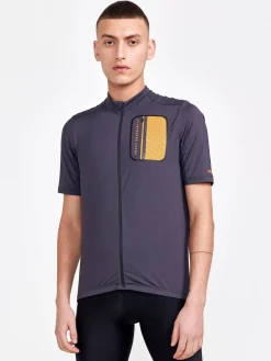 Craft Sportswear T-Shirts & Tröjor^ADV Gravel Ss Jersey M Slate-Desert
