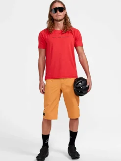 Craft Sportswear T-Shirts & Tröjor^ADV Gravel Ss Tee M Reddish-Melange