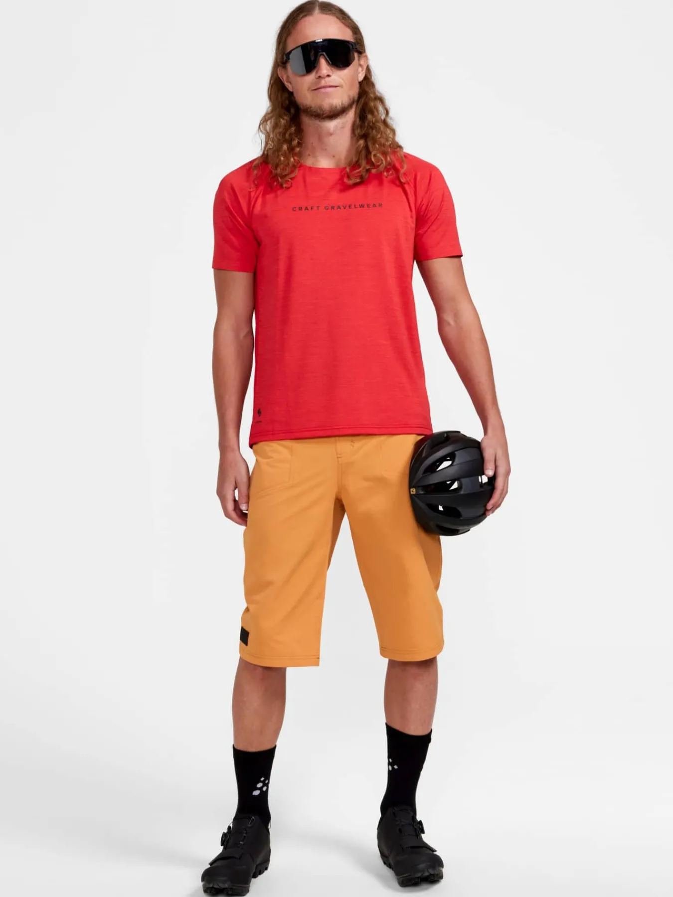 Craft Sportswear T-Shirts & Tröjor^ADV Gravel Ss Tee M Reddish-Melange