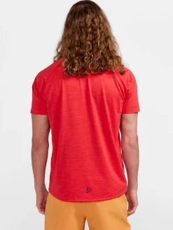 Craft Sportswear T-Shirts & Tröjor^ADV Gravel Ss Tee M Reddish-Melange