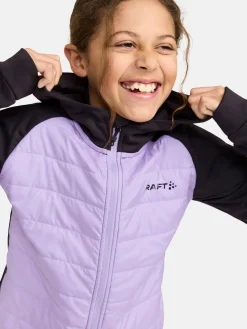 Craft Sportswear Jackor^ADV Insulate Hood Jacket Jr Slate-Lavender
