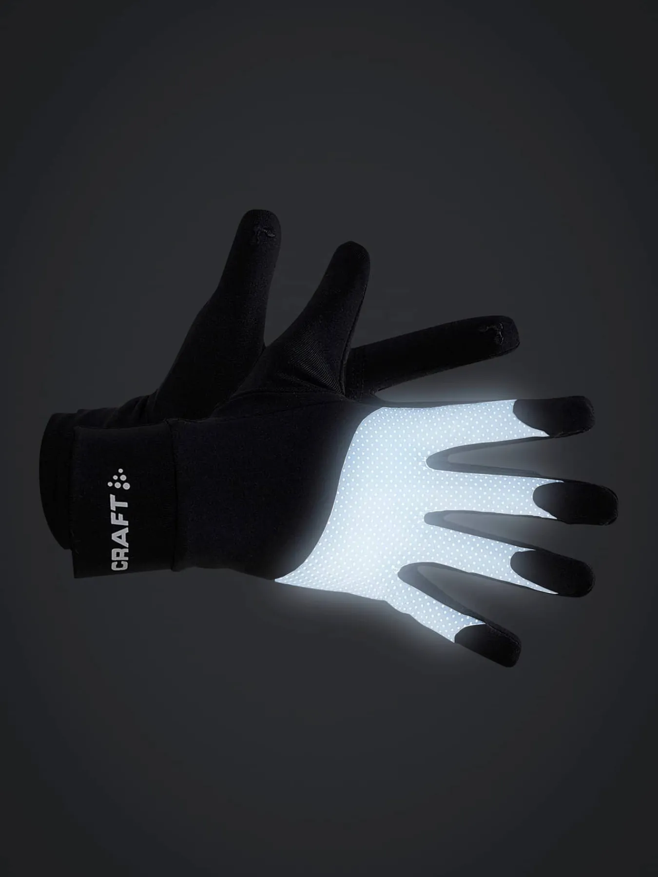 Craft Sportswear Handskar|Utrustning & Tillbehör^ADV Lumen Fleece Glove Black