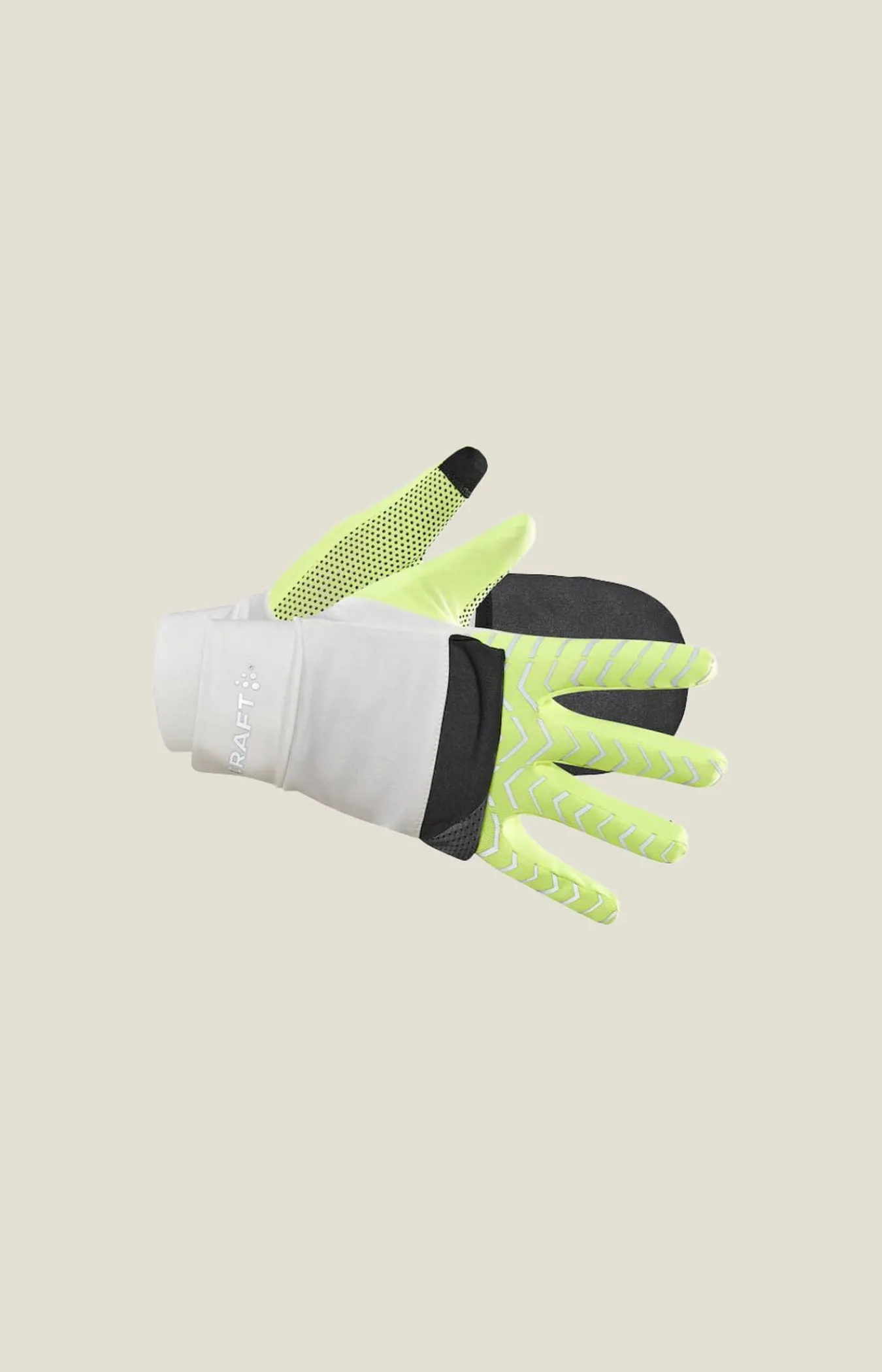 Craft Sportswear Handskar|Utrustning & Tillbehör^ADV Lumen Fleece Hybrid Glove Ash White-Flumino