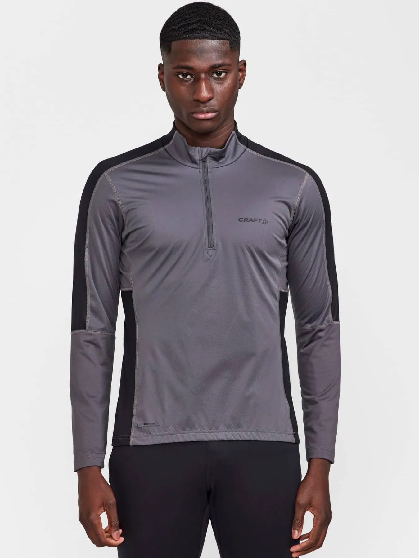 Craft Sportswear T-Shirts & Tröjor|Längdskidor^Adv Nordic Race Warm HZ Jersey M Granite-Black