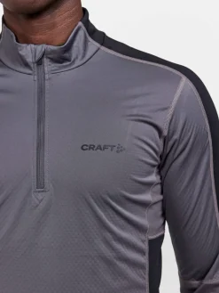 Craft Sportswear T-Shirts & Tröjor|Längdskidor^Adv Nordic Race Warm HZ Jersey M Granite-Black