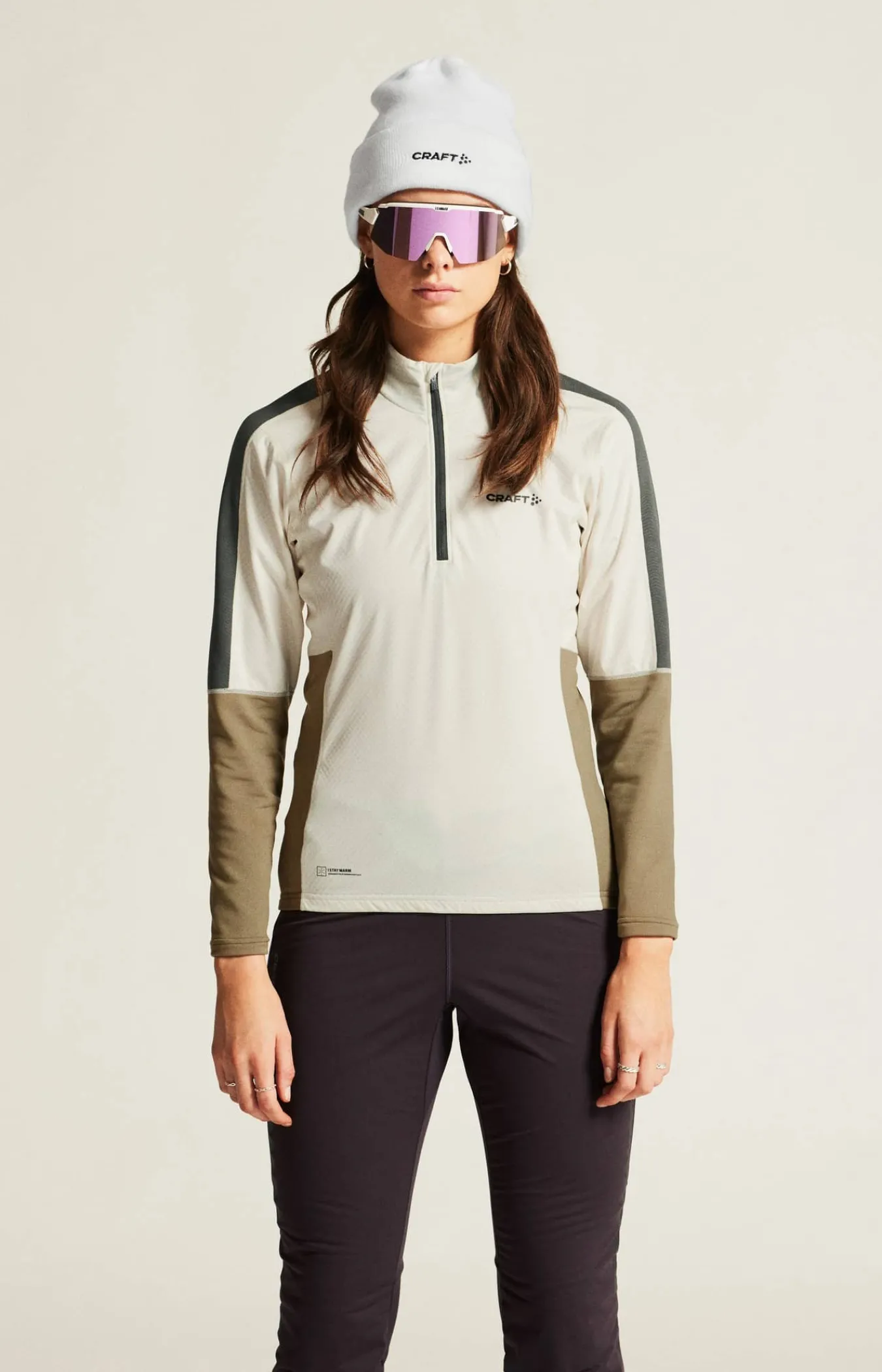 Craft Sportswear Längdskidor^Adv Nordic Race Warm HZ Jersey W Tofu/Raw