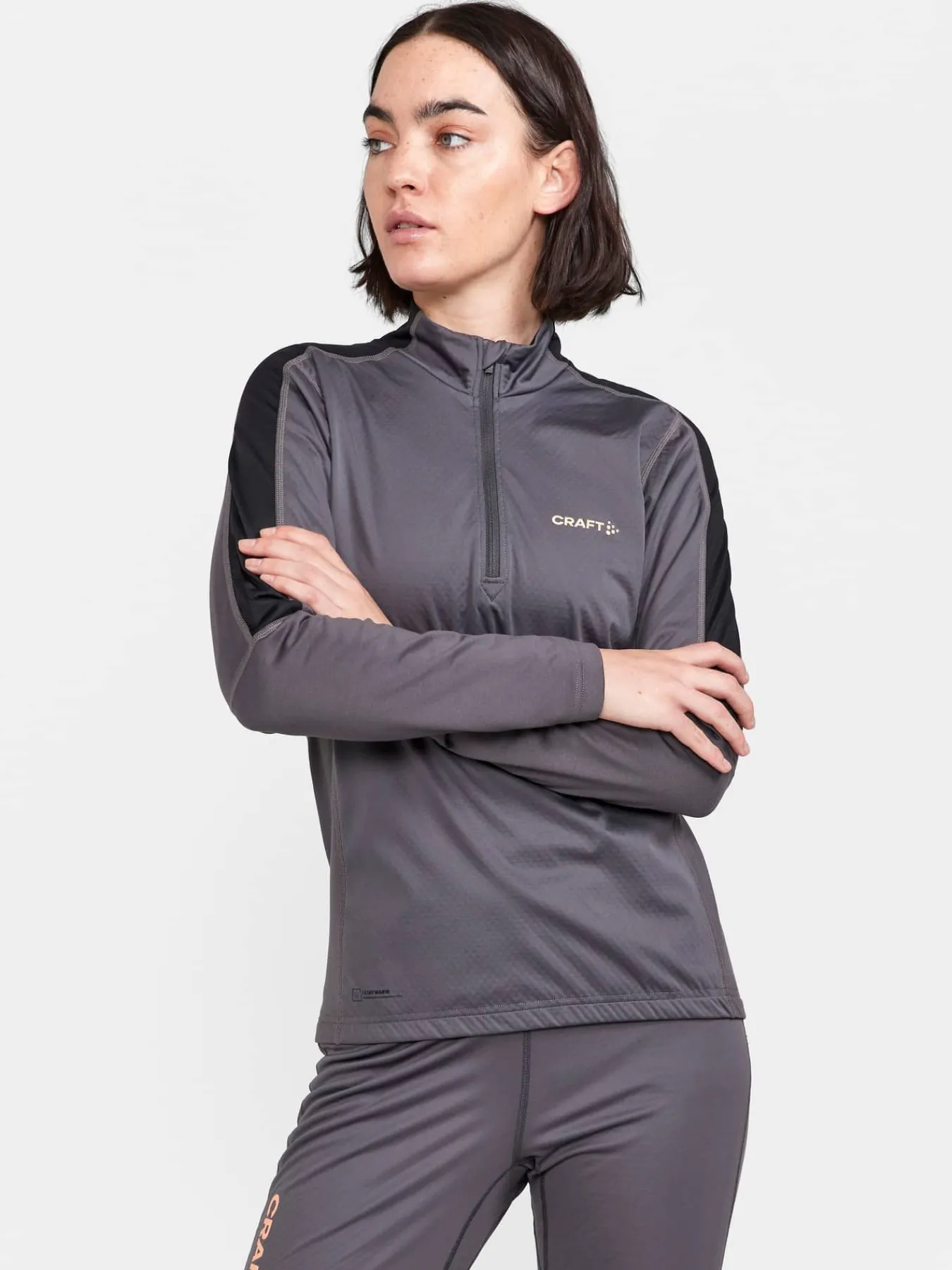 Craft Sportswear Längdskidor^Adv Nordic Race Warm HZ Jersey W Granite-Black