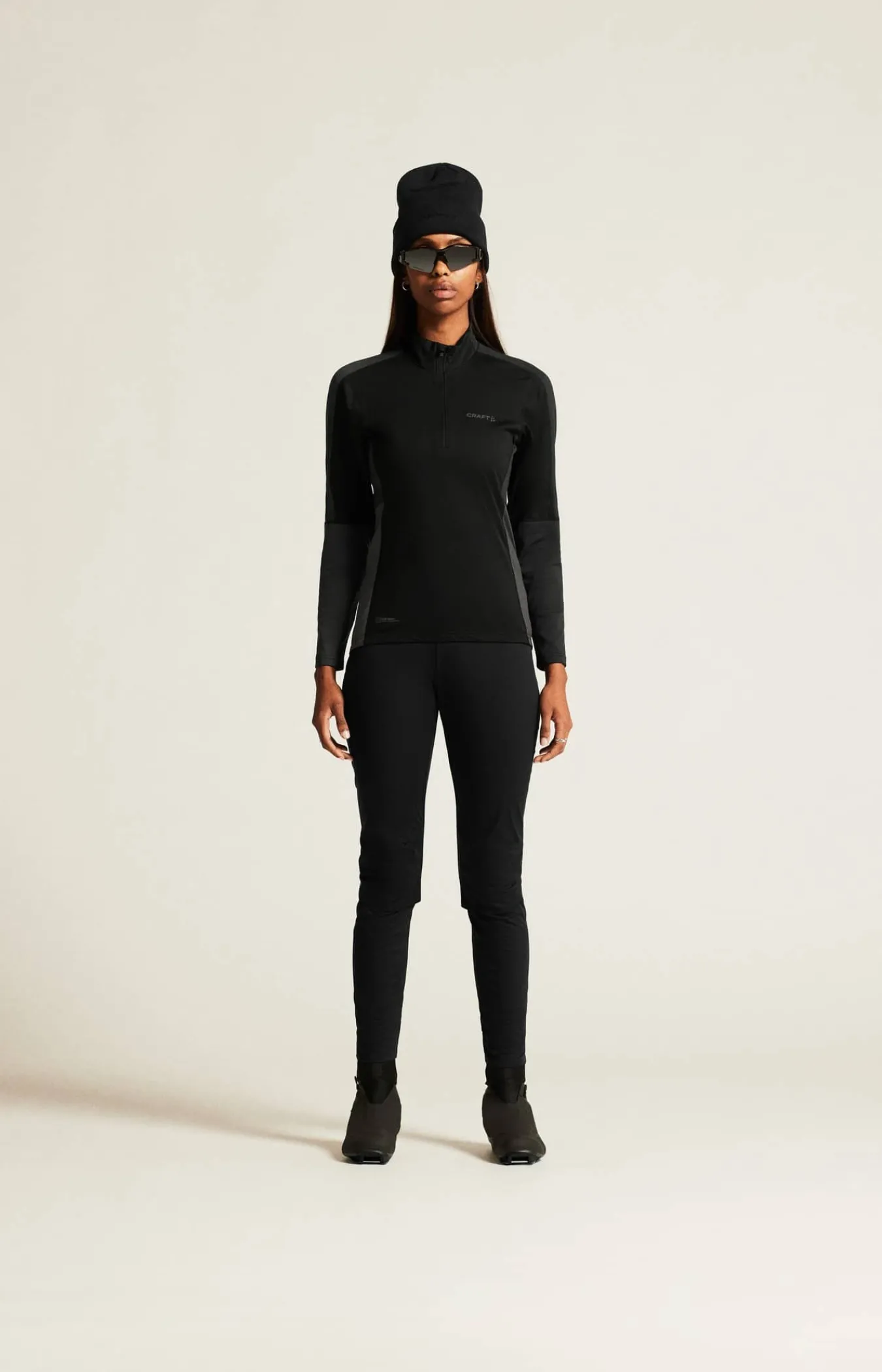 Craft Sportswear Längdskidor^Adv Nordic Race Warm HZ Jersey W Black/Granite