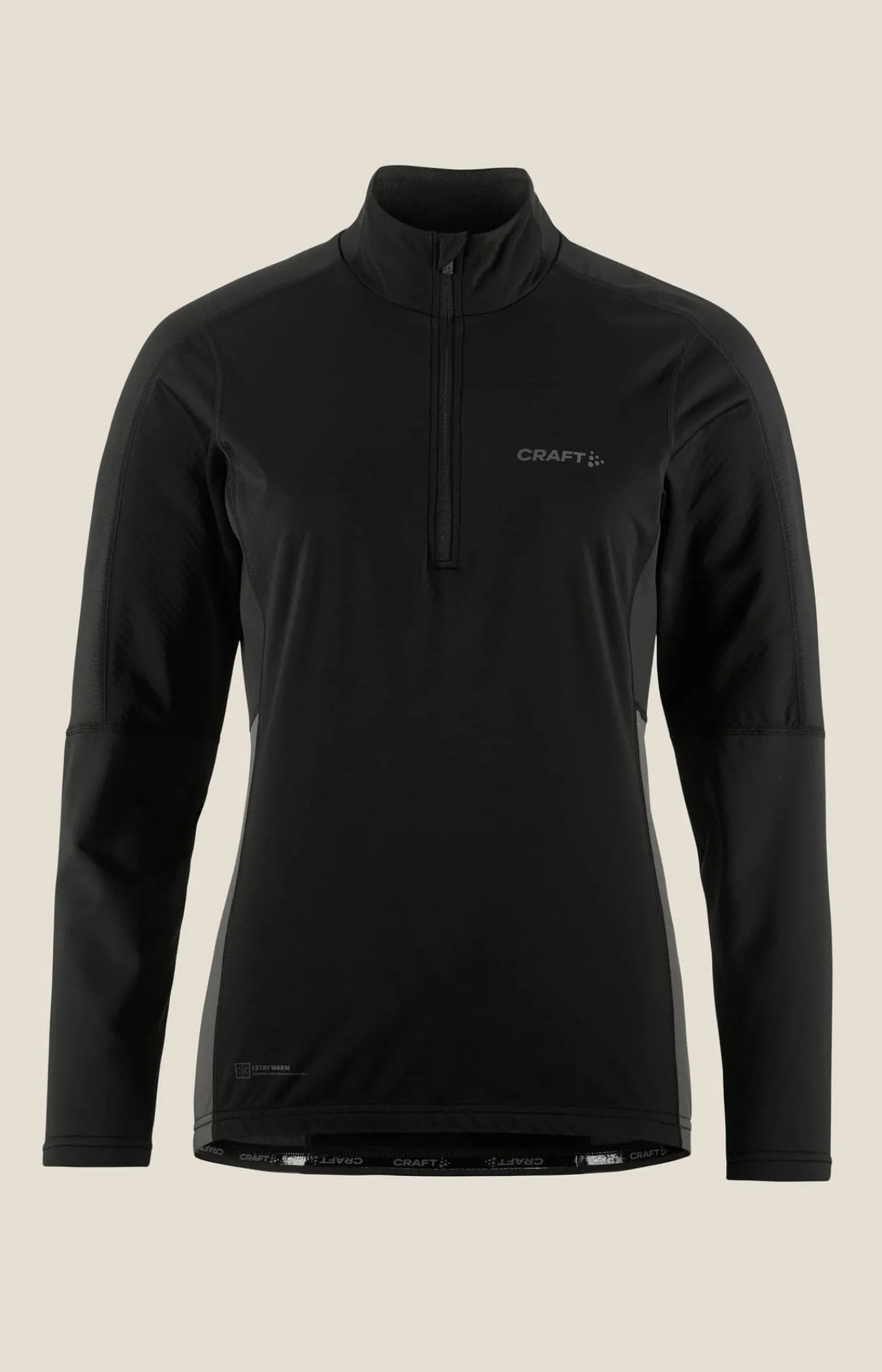 Craft Sportswear Längdskidor^Adv Nordic Race Warm HZ Jersey W Black/Granite