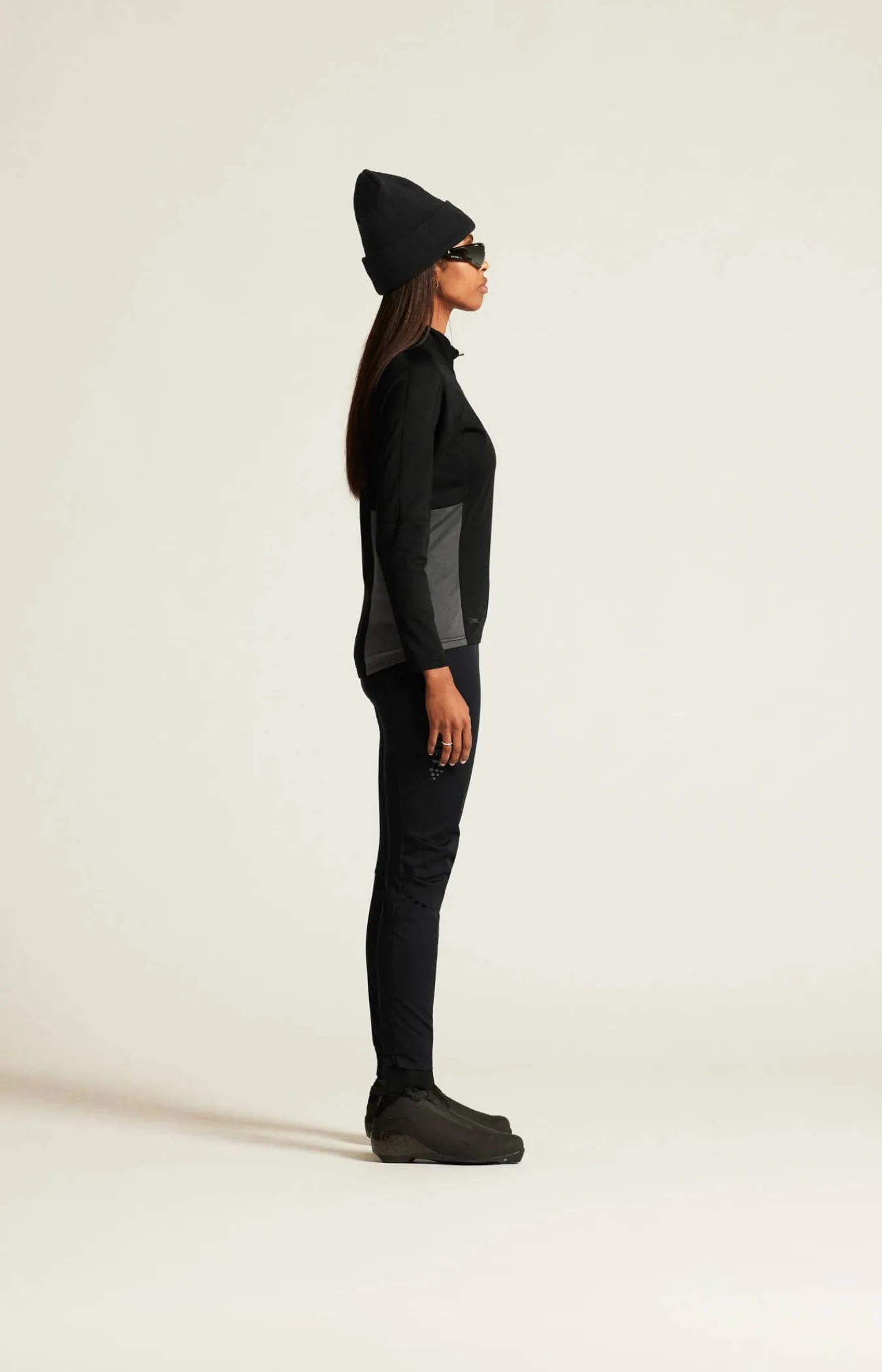 Craft Sportswear Längdskidor^Adv Nordic Race Warm HZ Jersey W Black/Granite