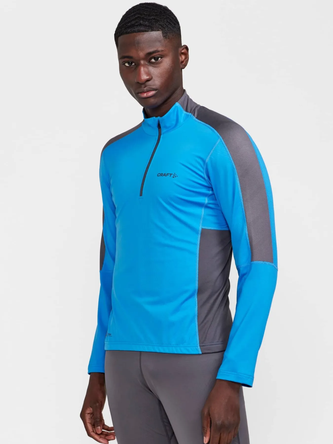 Craft Sportswear T-Shirts & Tröjor|Längdskidor^Adv Nordic Race Warm HZ Jersey M Ray-Granite