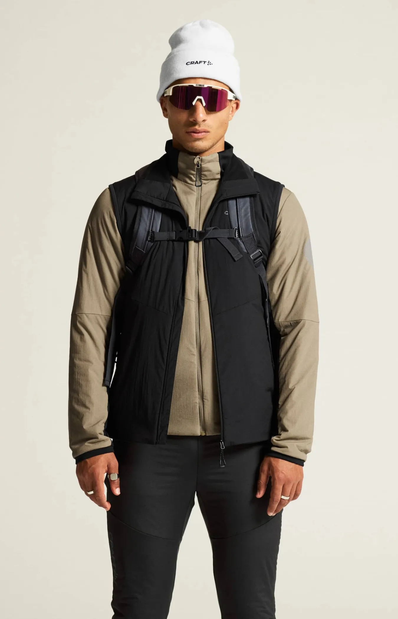 Craft Sportswear Jackor & Västar|Längdskidor^ADV Nordic Training Insulate Vest M Black