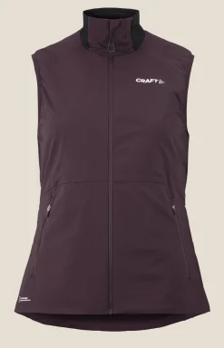 Craft Sportswear Jackor & Västar|Längdskidor^ADV Nordic Training Insulate Vest W Dk Plum