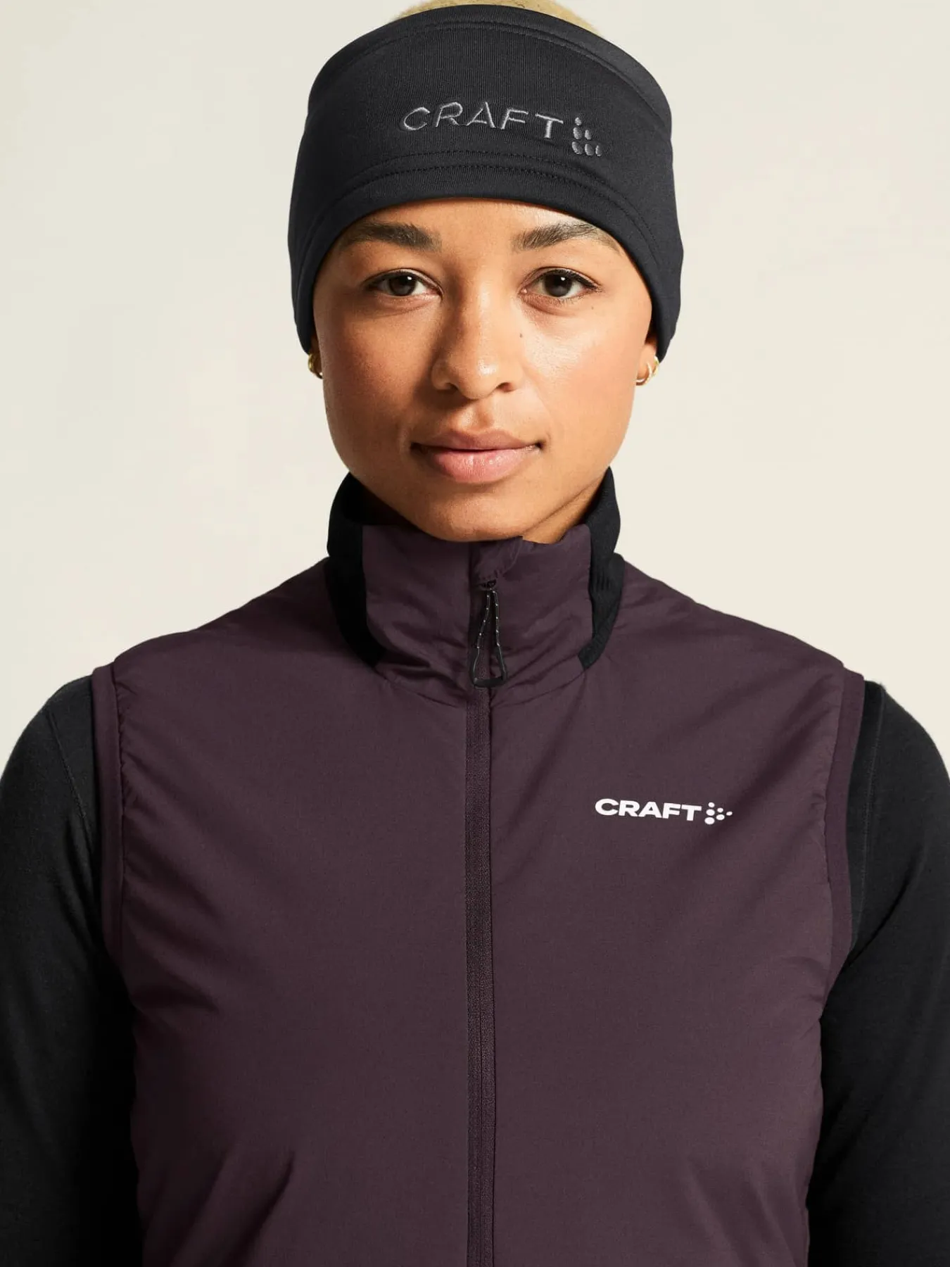 Craft Sportswear Jackor & Västar|Längdskidor^ADV Nordic Training Insulate Vest W Dk Plum