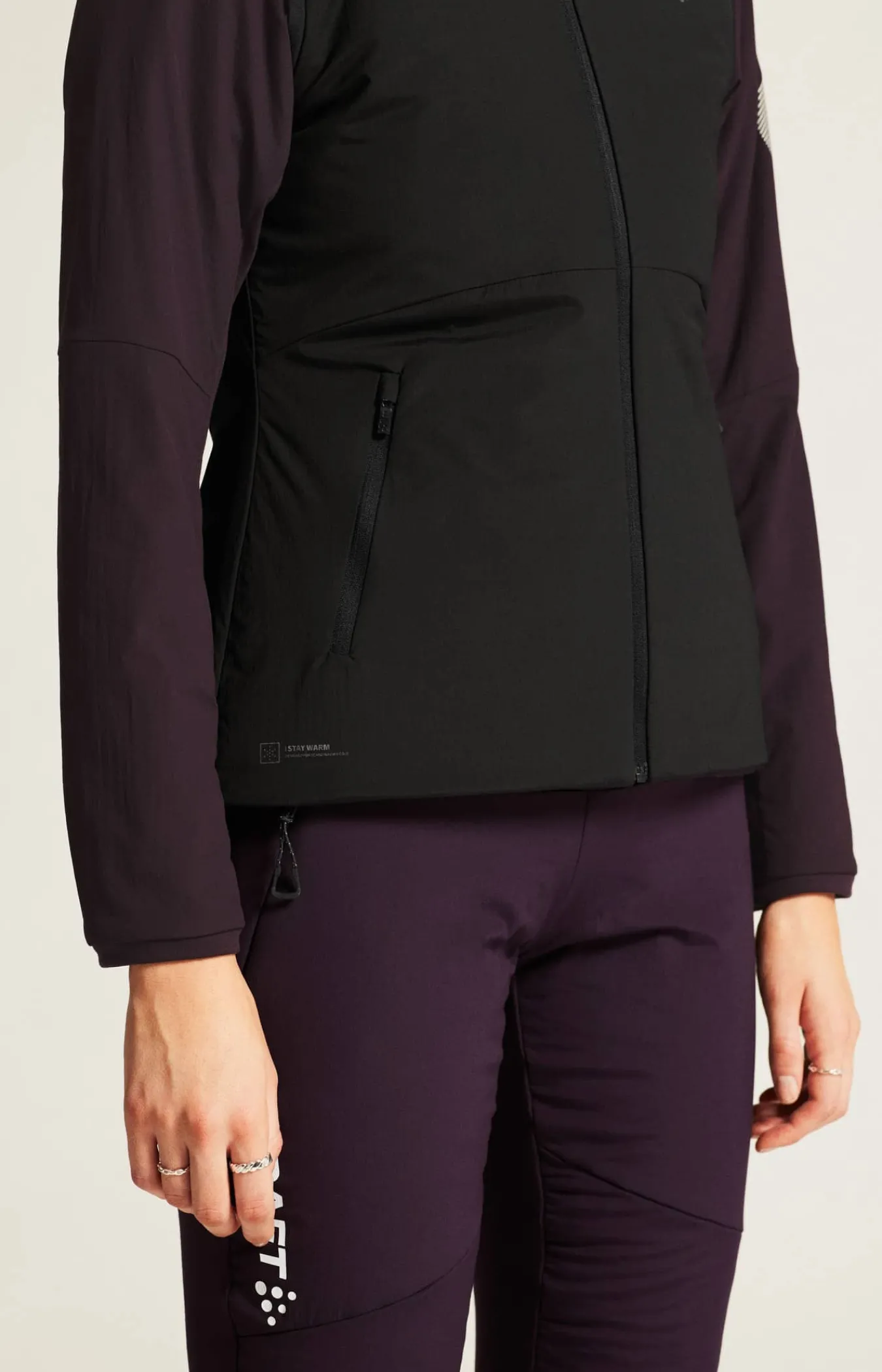 Craft Sportswear Jackor & Västar|Längdskidor^ADV Nordic Training Insulate Vest W Black