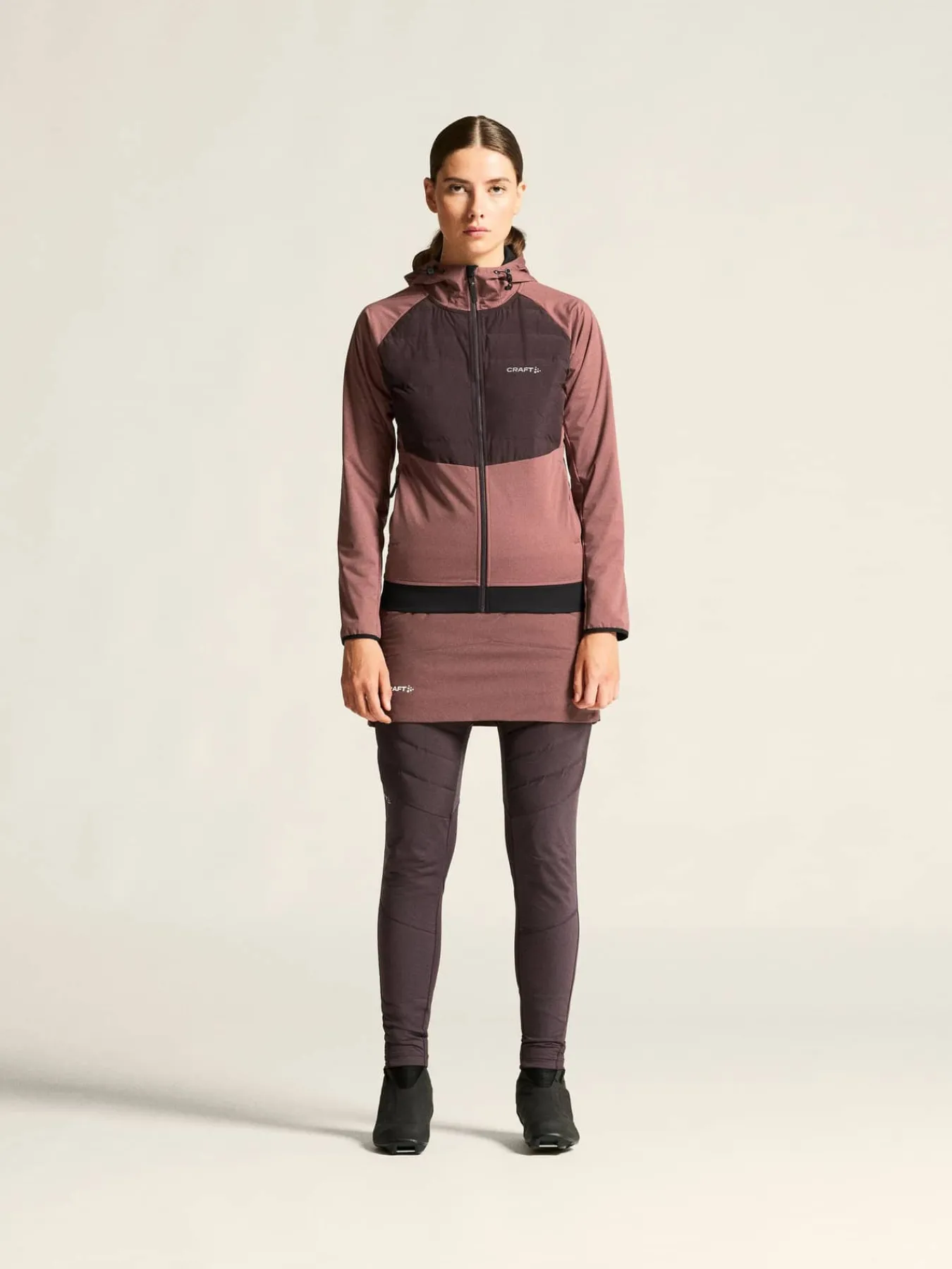 Craft Sportswear Kjolar|Längdskidor^ADV Nordic Training Insulate Skirt W Rose Brown