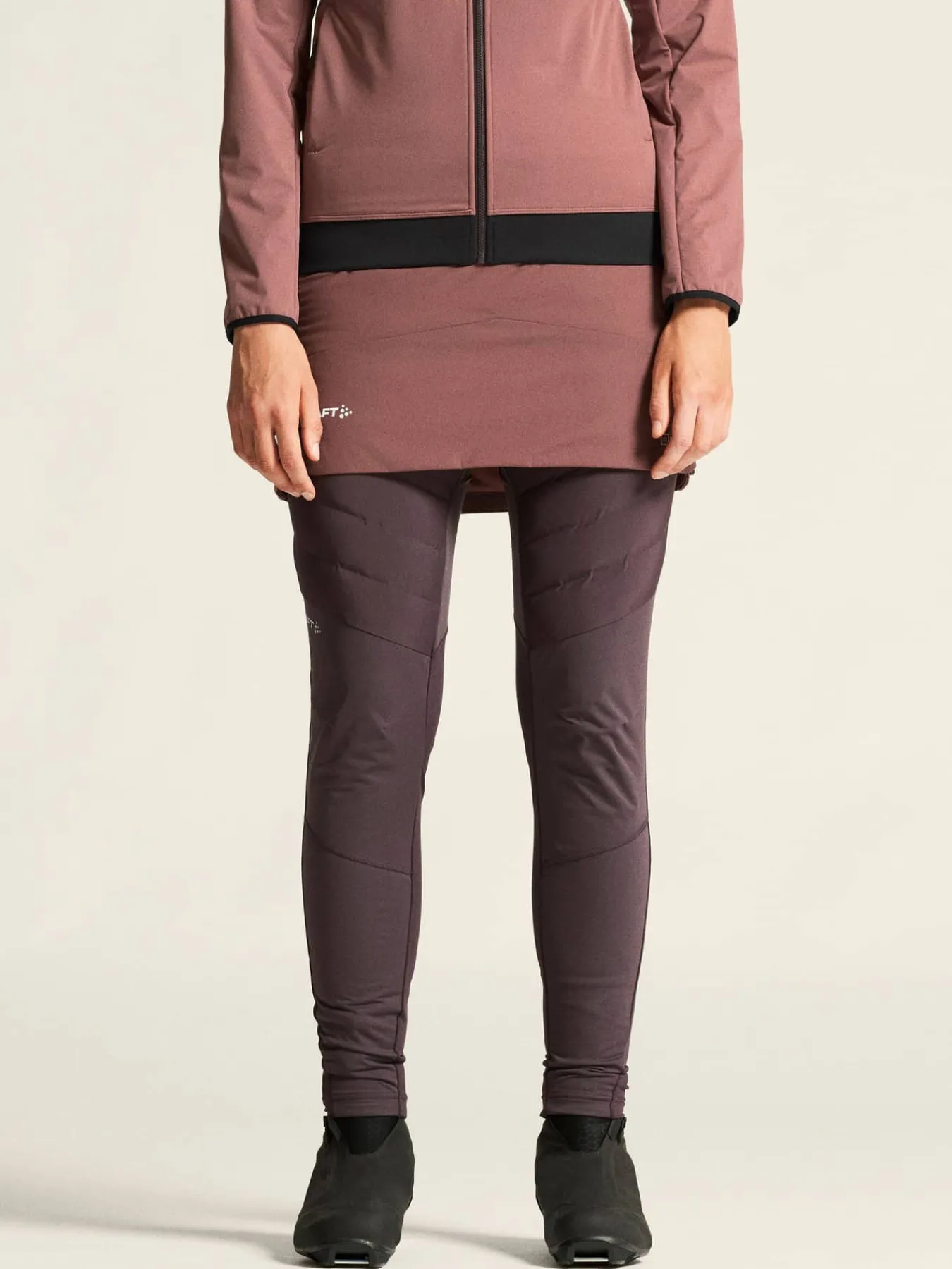 Craft Sportswear Kjolar|Längdskidor^ADV Nordic Training Insulate Skirt W Rose Brown