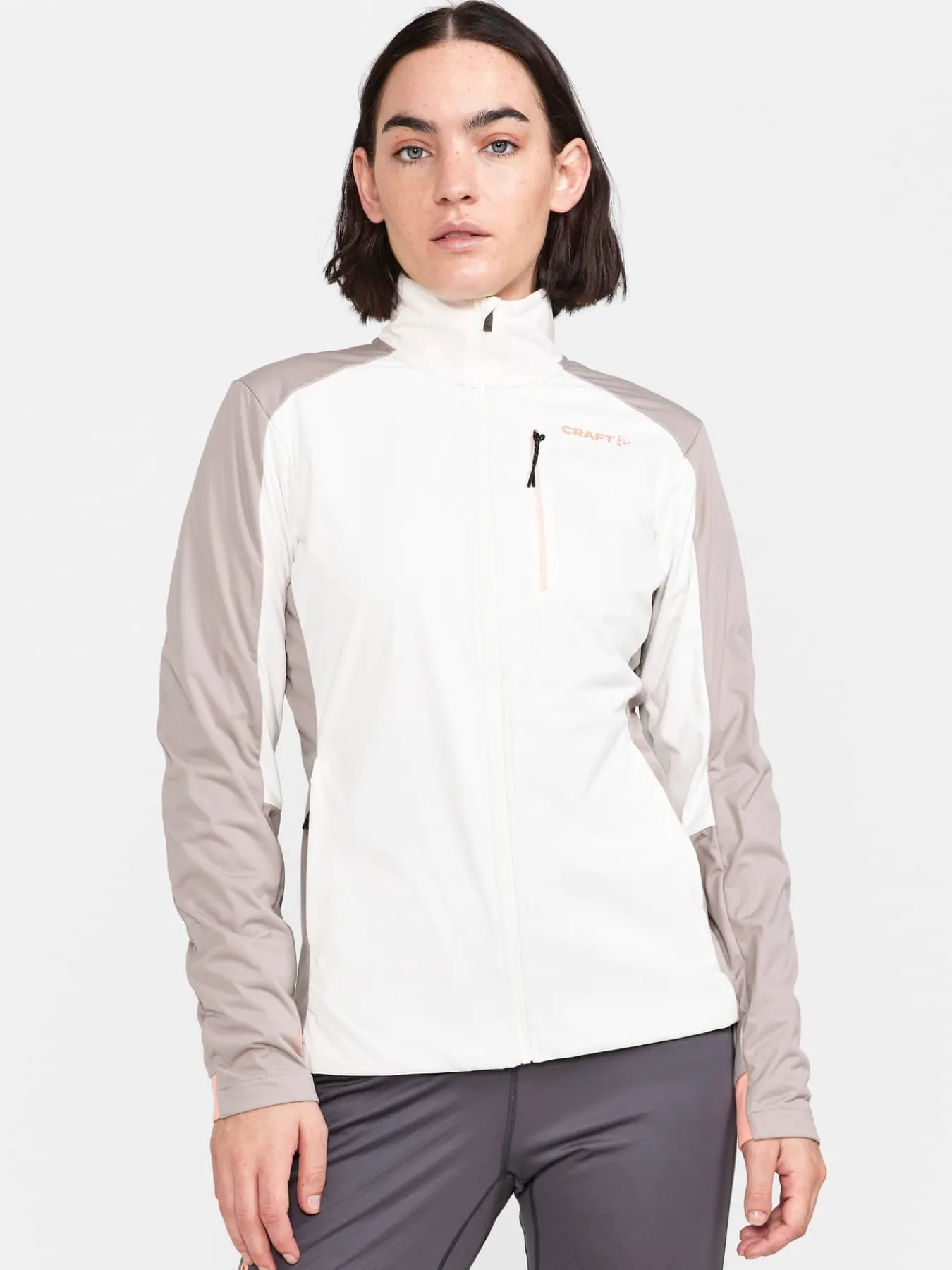 Craft Sportswear Jackor & Västar|Längdskidor^Adv Nordic Training Jacket 2 W Tofu-Clay