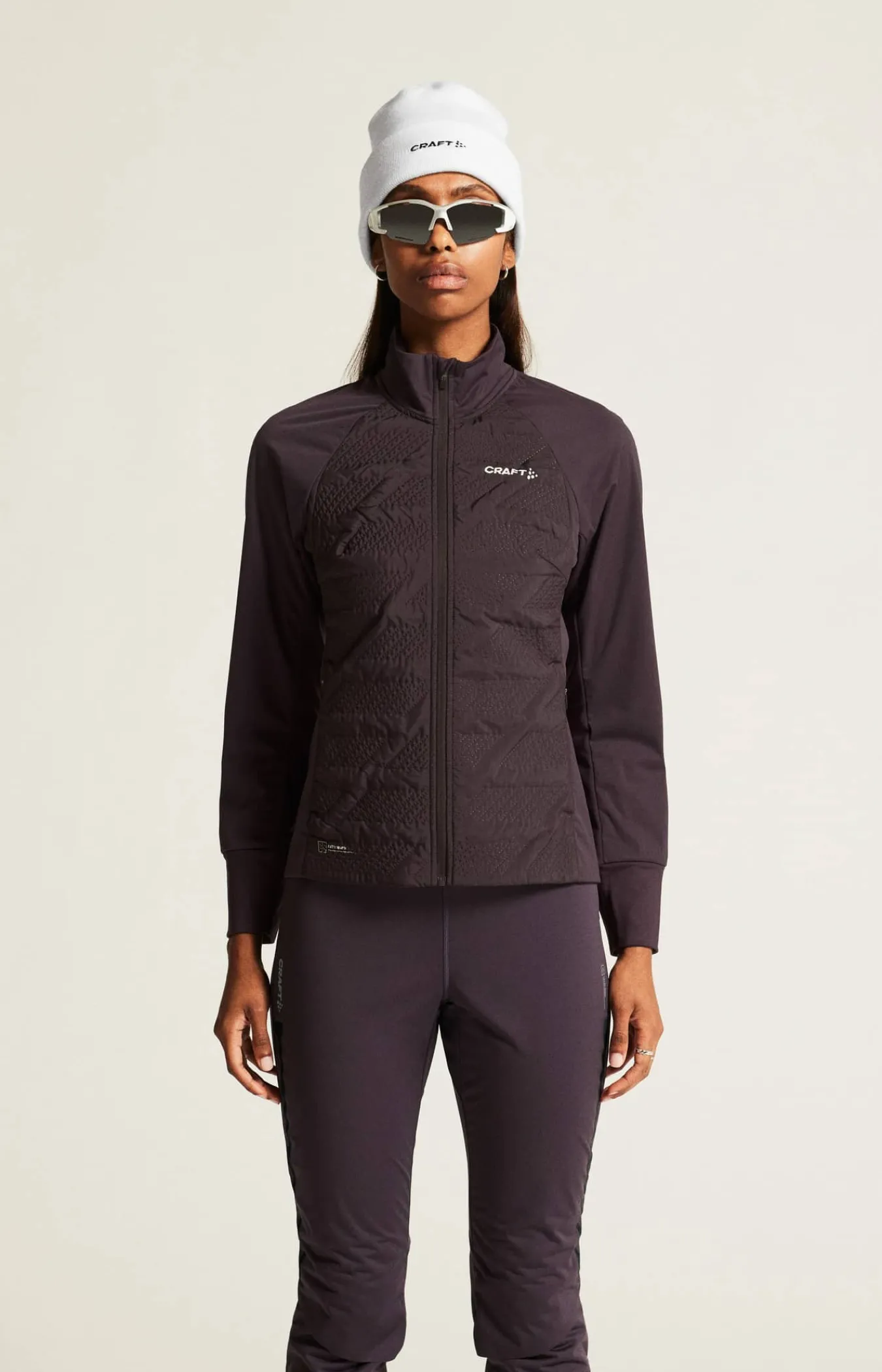 Craft Sportswear Jackor & Västar|Längdskidor^Adv Nordic Training Speed Jacket 2 W Dk Plum