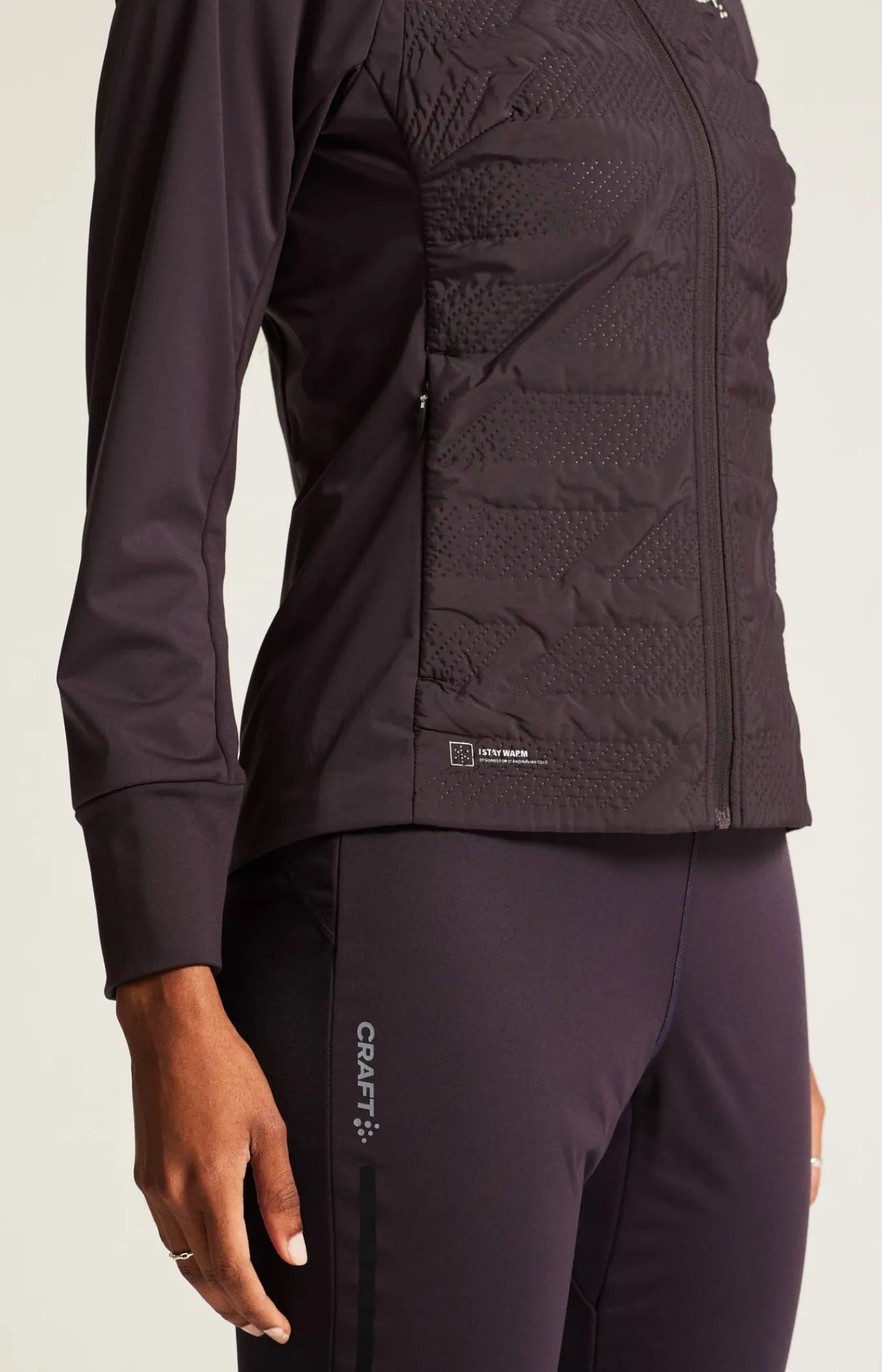 Craft Sportswear Jackor & Västar|Längdskidor^Adv Nordic Training Speed Jacket 2 W Dk Plum