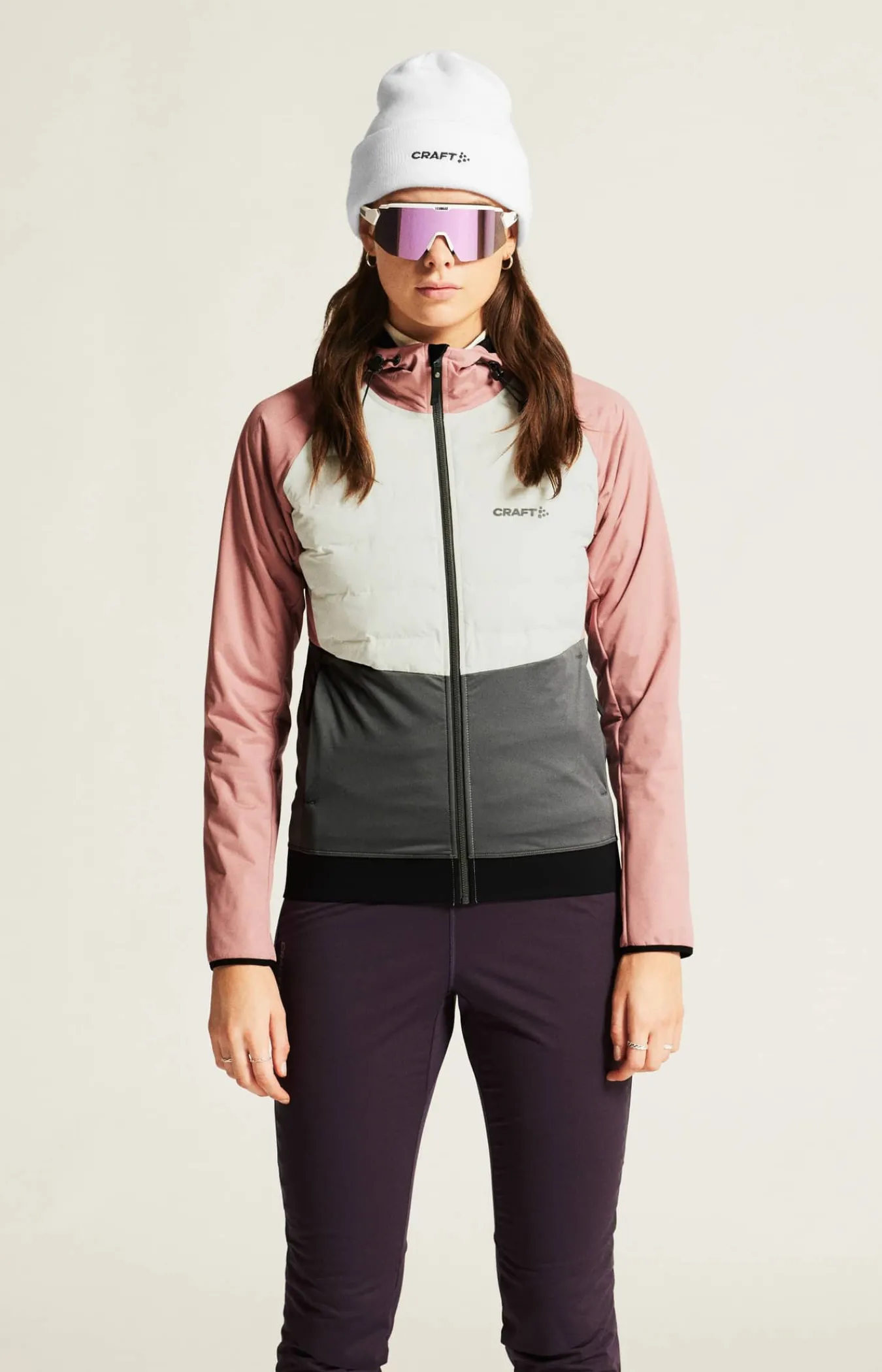 Craft Sportswear Jackor & Västar|Längdskidor^ADV Pursuit Thermal Jacket W Charm/Tofu