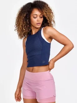 Craft Sportswear Linnen|Träning^ADV Tone Perforated Tank W Blaze