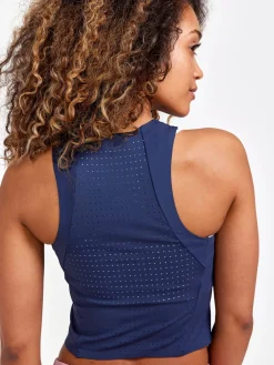 Craft Sportswear Linnen|Träning^ADV Tone Perforated Tank W Blaze