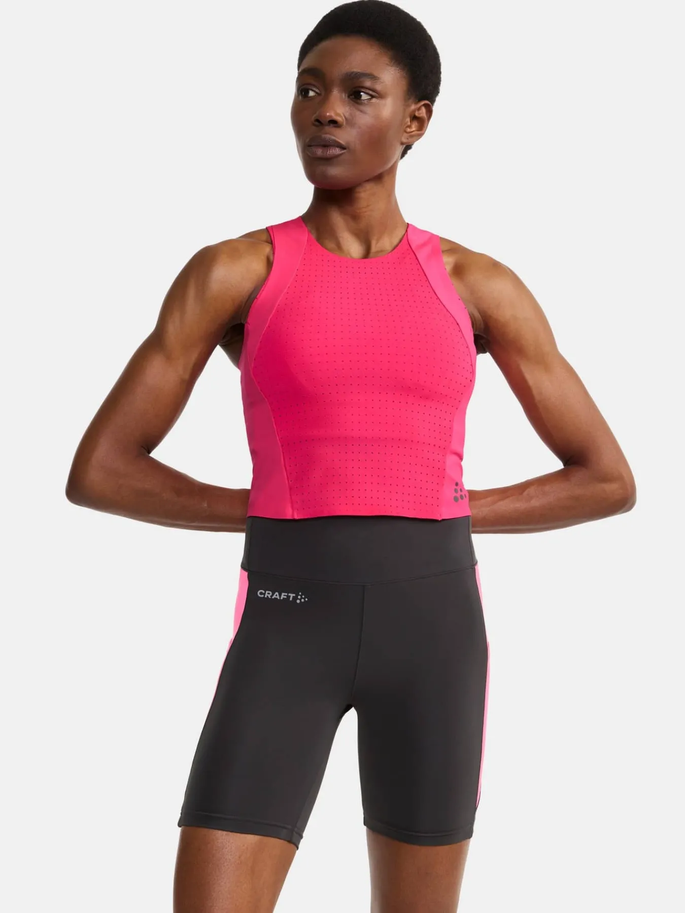 Craft Sportswear Linnen|Träning^ADV Tone Perforated Tank W Fame