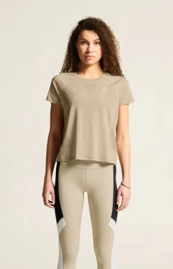 Craft Sportswear T-Shirts & Tröjor|Träning^ADV Tone Perforated Tee W Hay