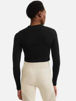 Craft Sportswear Träning^ADV Tone Seamless Cropped Ls Top W Black
