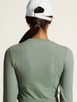 Craft Sportswear Träning^ADV Tone Seamless Cropped Ls Top W Leaf
