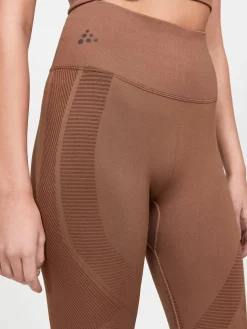 Craft Sportswear Tights|Träning^ADV Tone Seamless Tights W Sepia-Java