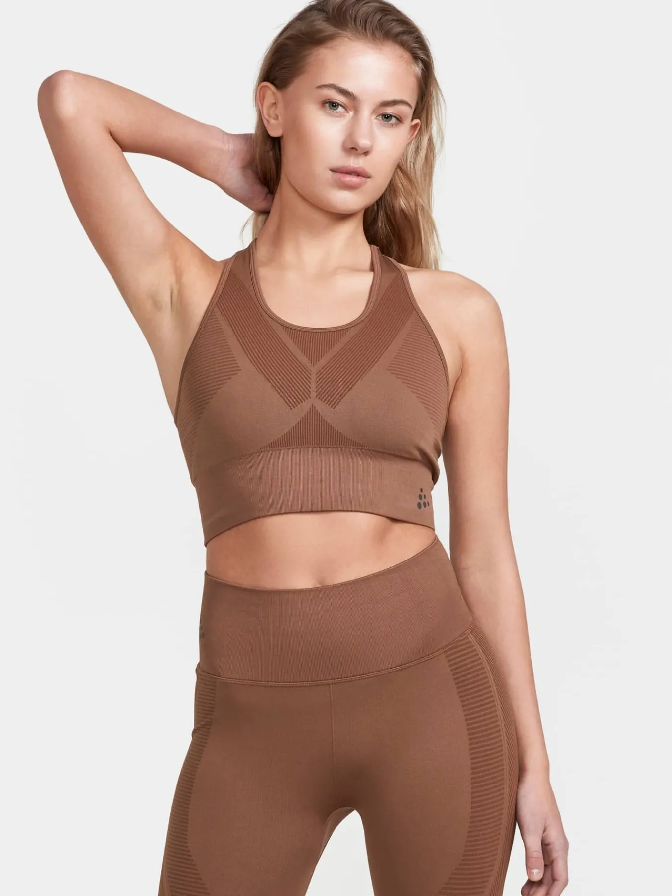 Craft Sportswear Linnen|Träning^ADV Tone Seamless Top W Sepia-Java
